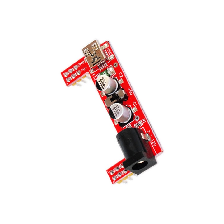 Modul de alimentare breadboard rosu OKY0027