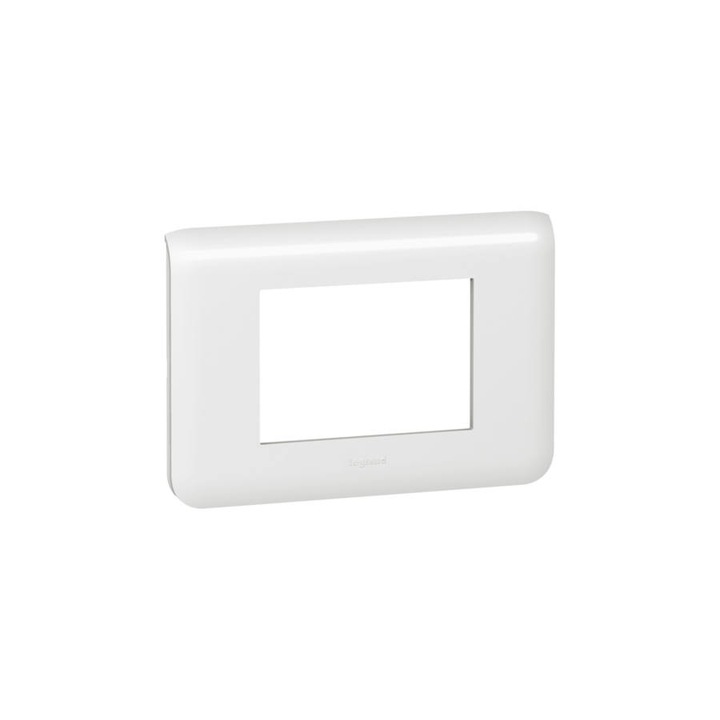 Legrand Program Mosaic keret 1x3mod, fehér, 78803
