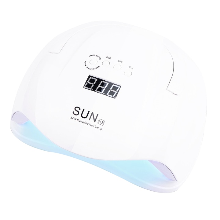 Lampa uv-led manichiura pedichiura SunUV, SunXS, 54 W, alba