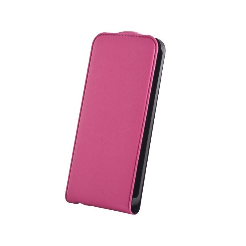 Husa Flip Premium pentru Samsung I9500 S4, roz