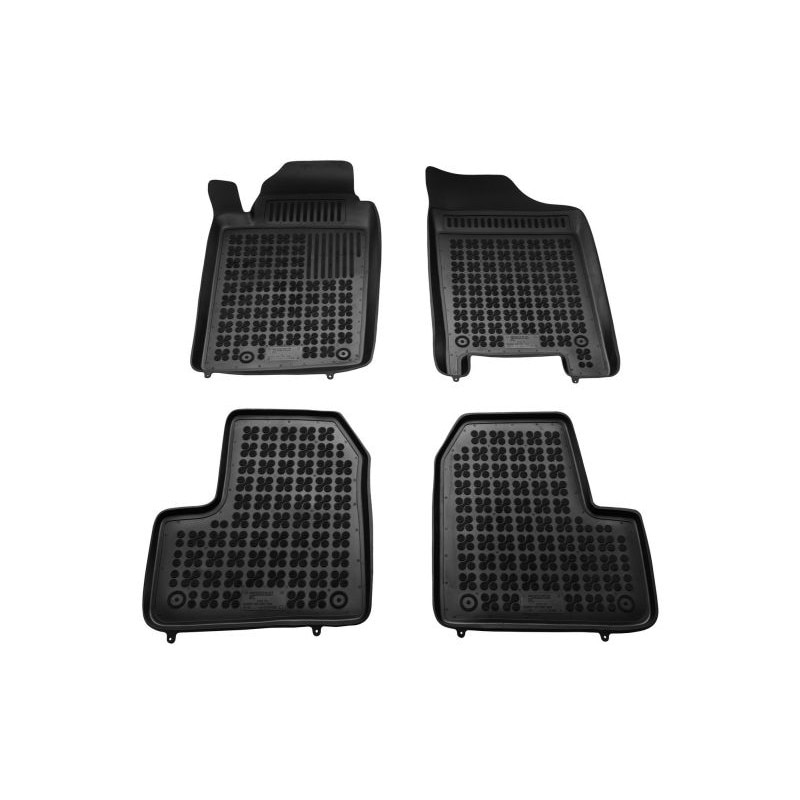 Set covorase auto Rezaw Plast din cauciuc pentru PEUGEOT 206 dupa 1998 4 buc