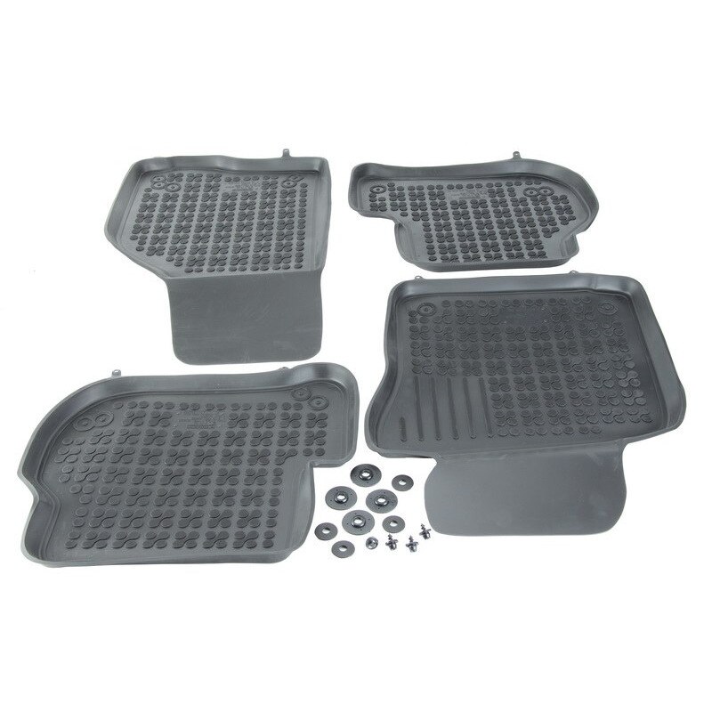 Set covorase auto Rezaw Plast din cauciuc pentru VW GOLF 5 2003-2008 4 buc