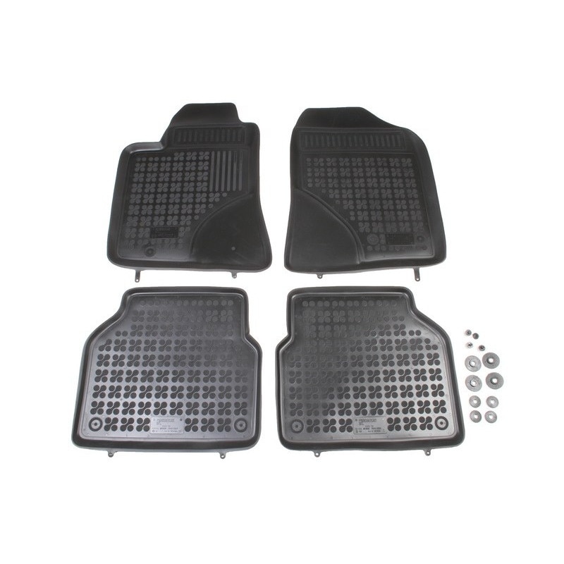 Set covorase auto Rezaw Plast din cauciuc pentru TOYOTA AVENSIS 2003-2009 4 buc