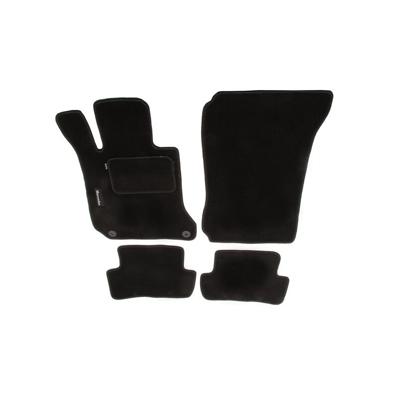 Set covorase auto din mocheta Mammooth pentru MERCEDES C (W204), C (W205) 01.07- 4 buc