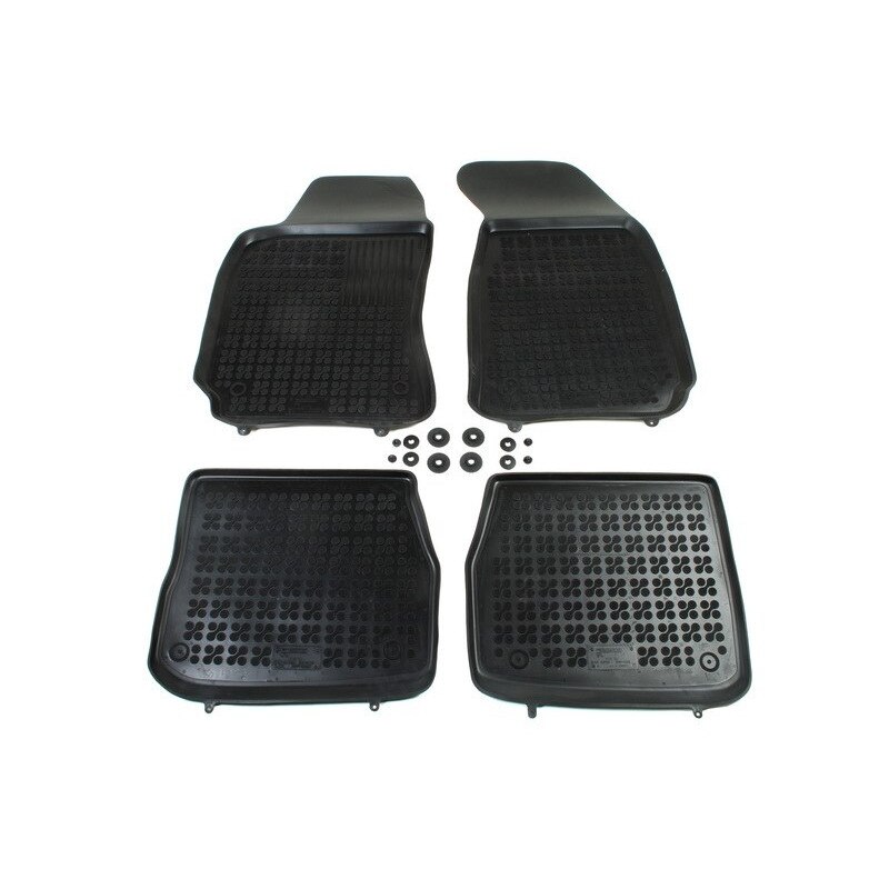 Set covorase auto Rezaw Plast din cauciuc pentru SKODA SUPERB 2001-2008 4 buc