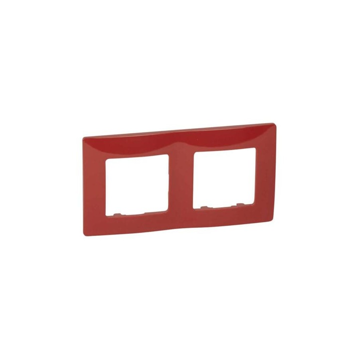 Legrand Niloé 2-es keret piros, 665022