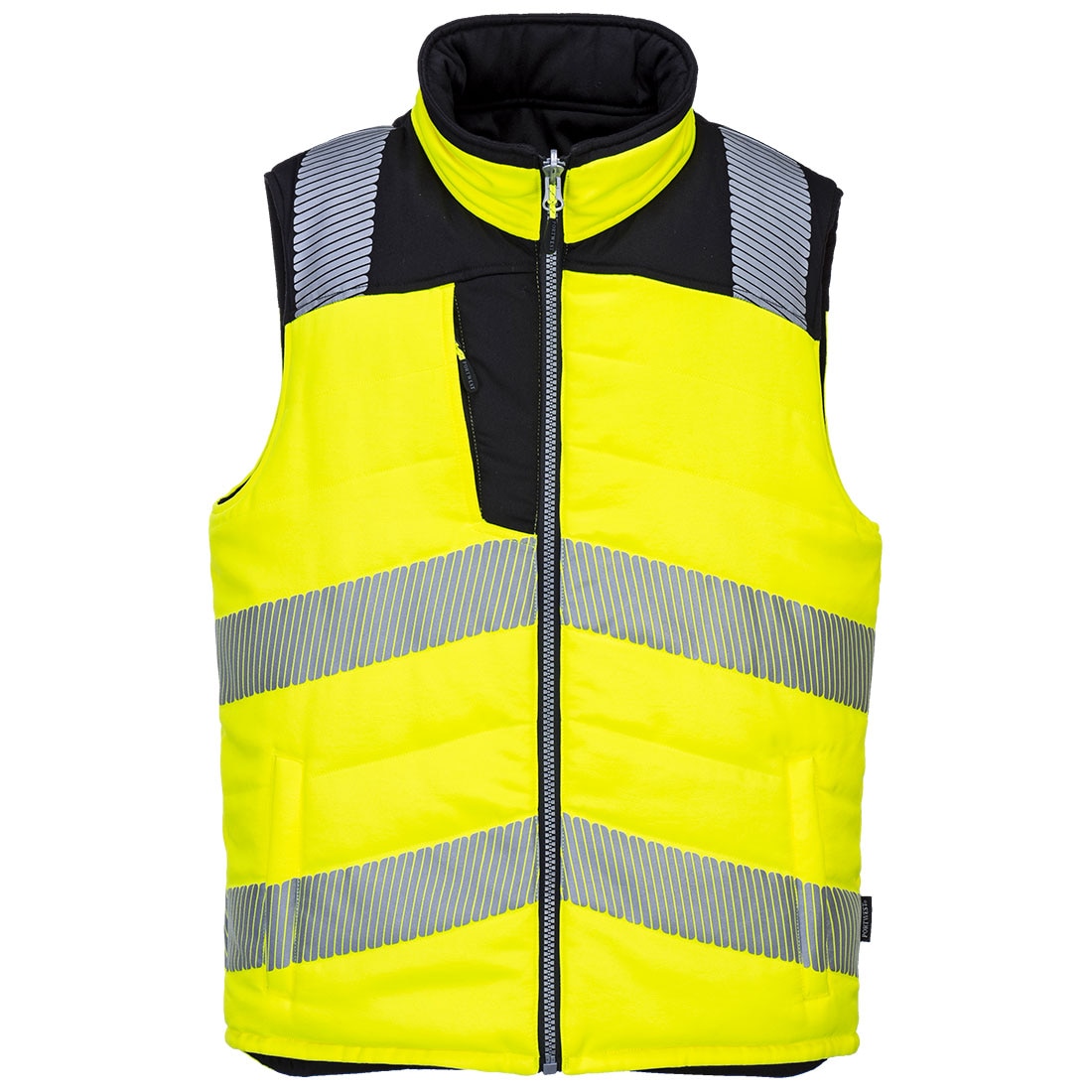 Vesta Reversibila Hi Vis PW3 PW374YBRM, culoarea Galben/Negru, marimea M