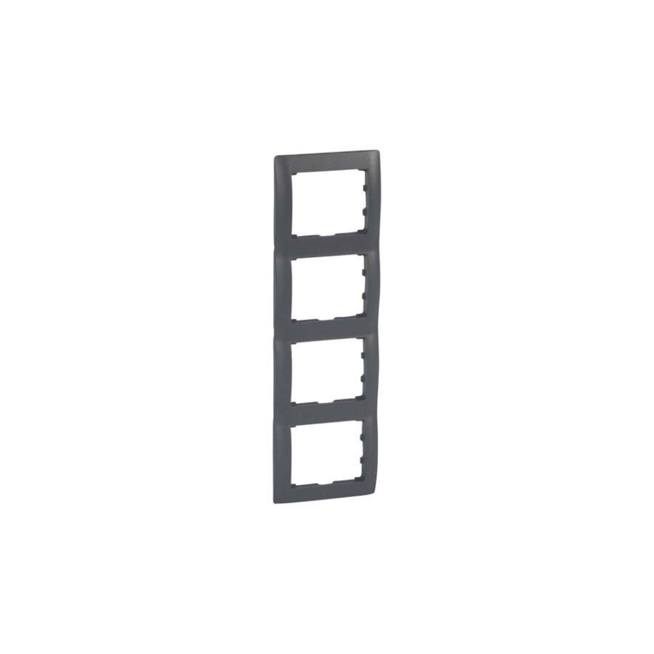 Legrand Galea Life keret 4-es függőleges, mélybronz, 771208