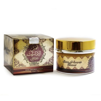 Crema parfumata maini si corp Shams al Emarat, Ard al Zafaran, 30ml Crema parfumata maini si corp Shams al Emarat, Ard al Zafaran, 30ml