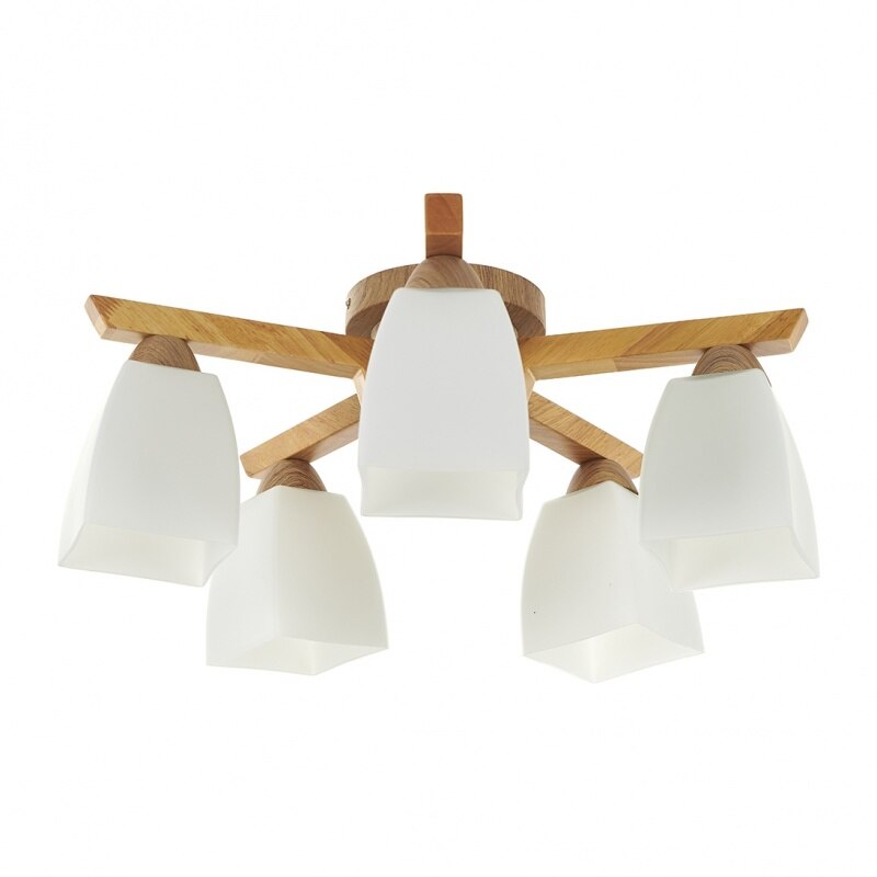 Candelabru Mahon, Crem, 5xe27, EL2176/5 cap