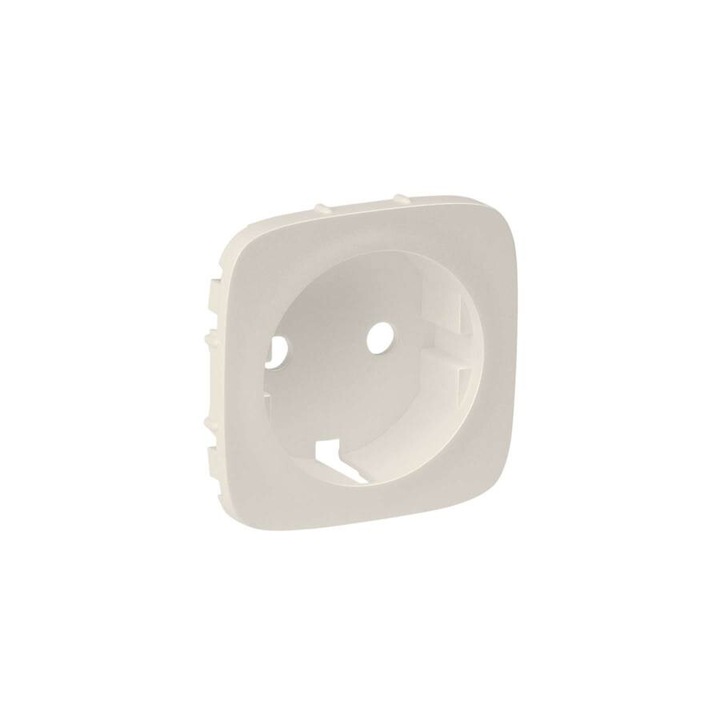 Legrand Valena Allure 2P+F csatlakozóaljzat burkolat, Elefántcsont, 755206