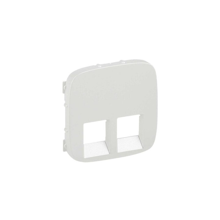 Legrand Valena Allure 2xRJ11/RJ45 aljzat burkolat, Gyöngyház, 755429