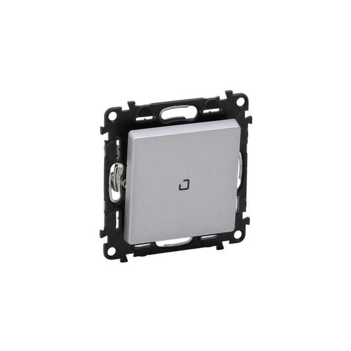 Legrand 752310 Valena Life jelzőfénnyel 10 AX alumínium egypólusú kapcsoló