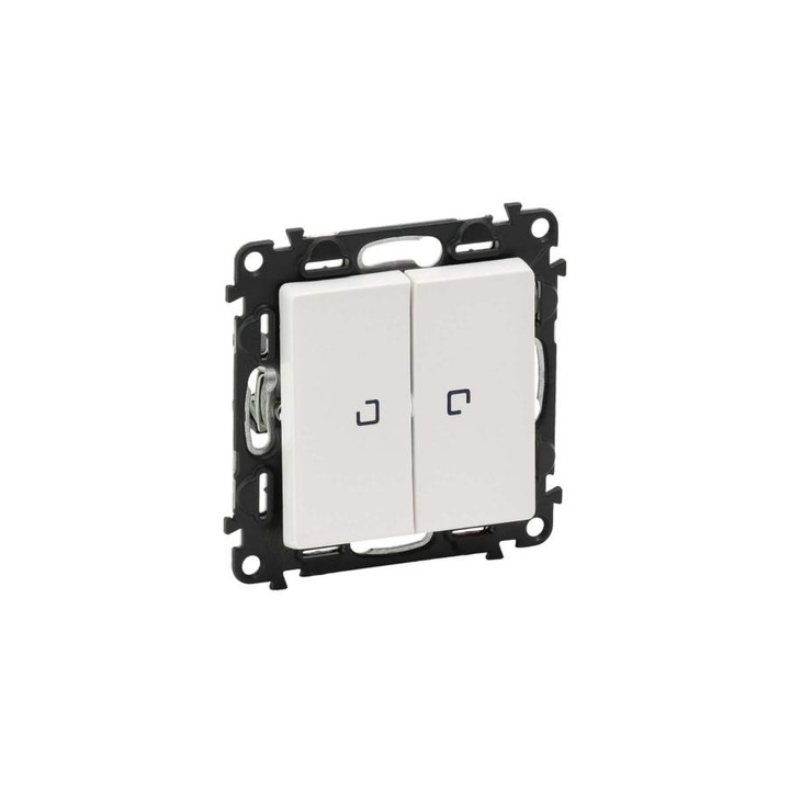 Legrand 752109 Valena Life jelzőfénnyel 10 AX fehér kettős váltókapcsoló