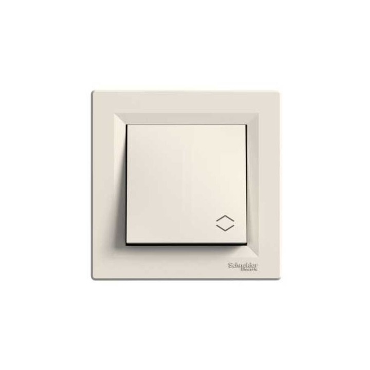 Comutator, Schneider, ASFORA - IP44, EPH0400423, Bej