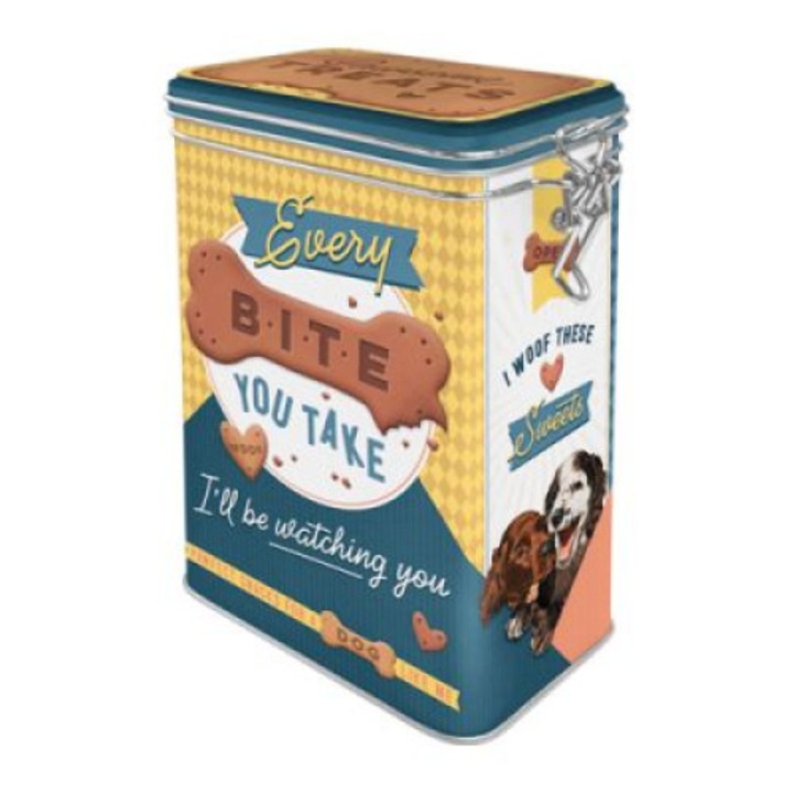 Dog treats - aromazáras tárolódoboz