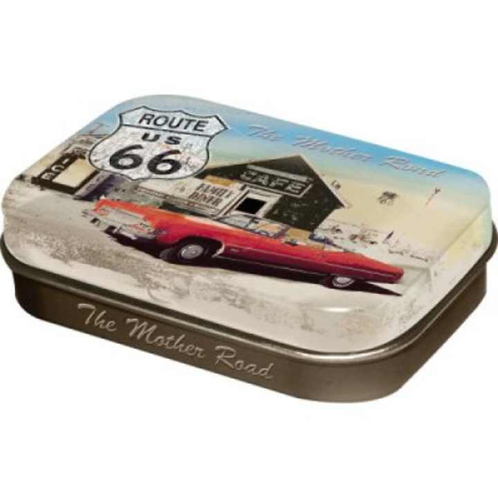 Route 66 mit US-Car -cukorka 15g