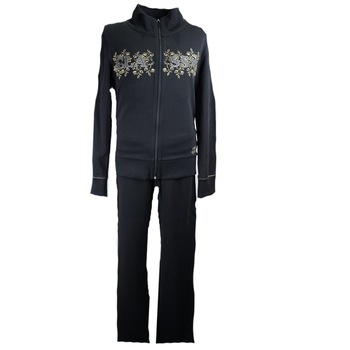 Trening pentru fete Atut 3645-N, Negru, 134 cm Trening pentru fete Atut 3645-N, Negru, 134 cm