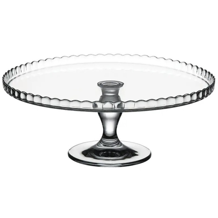 Pasabahce Patisserie talpas tortatál 32 cm peremes