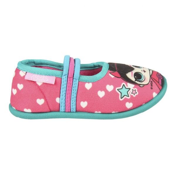 Papuci pentru interior Cerda, Francesita L.O.L, Roz/Turcoaz, 28