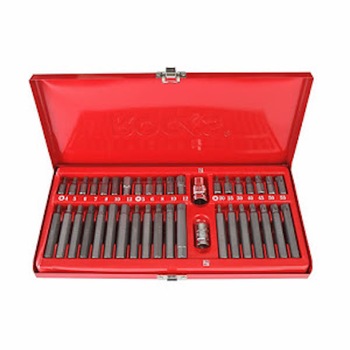 Trusa profesionala biti si torx, Rico, 41 piese Trusa profesionala biti si torx, Rico, 41 piese