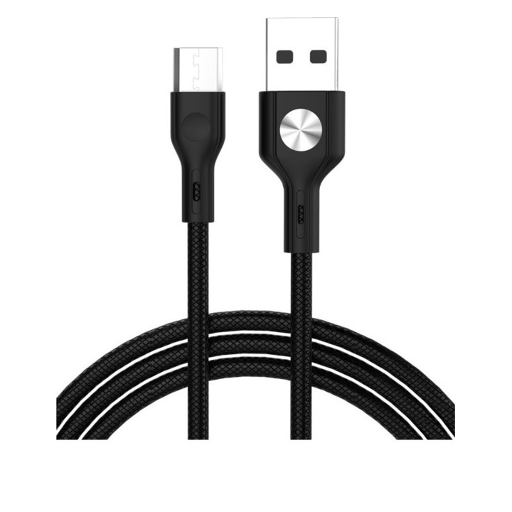 Cablu Golf Usb la MicroUsb Negru GC-60m