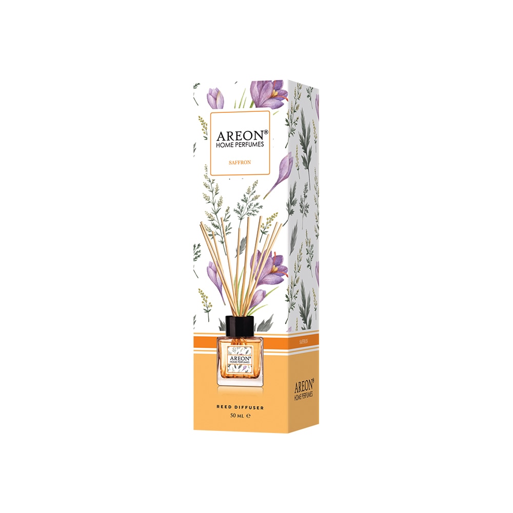 Odorizant cu betisoare Areon Home Perfume 50 ml Saffron