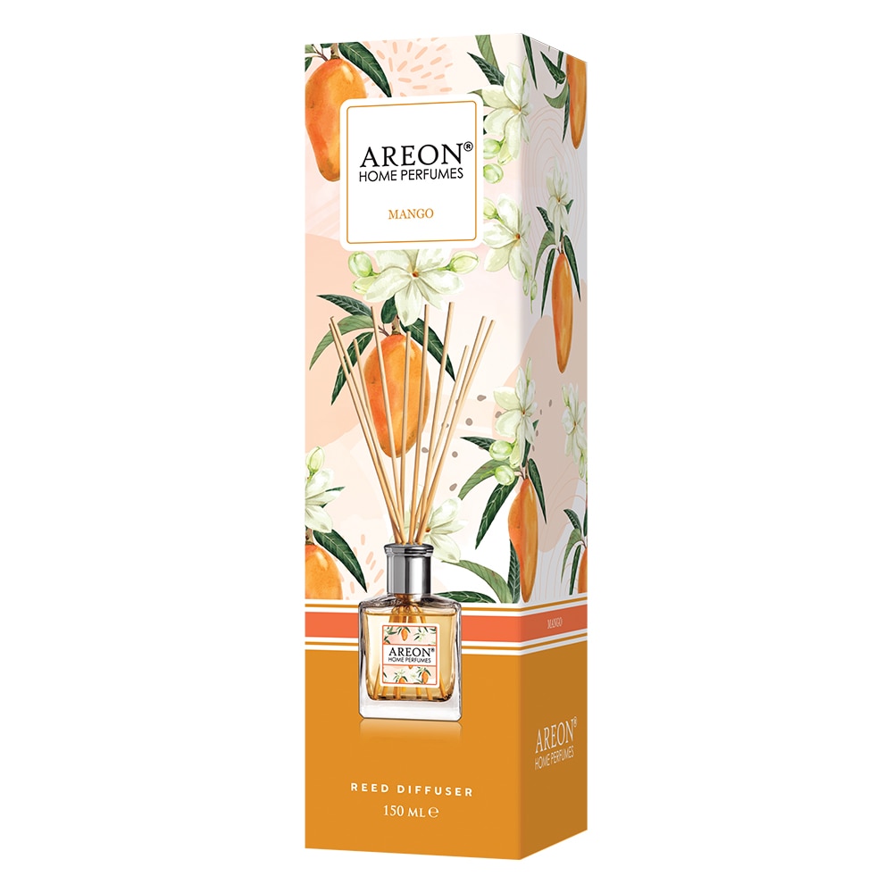 Odorizant cu betisoare Areon Home Perfume 150 ml Mango