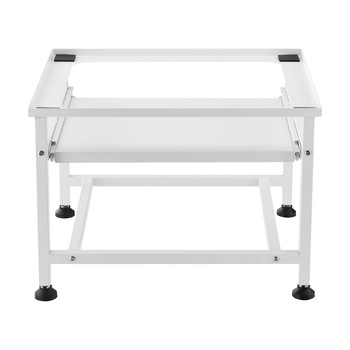 Suport masina de spalat AAWR-8010, en.casa, 63 x 54 x 41 cm, 150/10 Kg, otel/alb Suport masina de spalat AAWR-8010, en.casa, 63 x 54 x 41 cm, 150/10 Kg, otel/alb