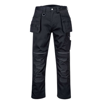 Pantalonitamplar din bumbac PW3, PW347BKR40, culoare Negru, marime 40 Pantalonitamplar din bumbac PW3, PW347BKR40, culoare Negru, marime 40
