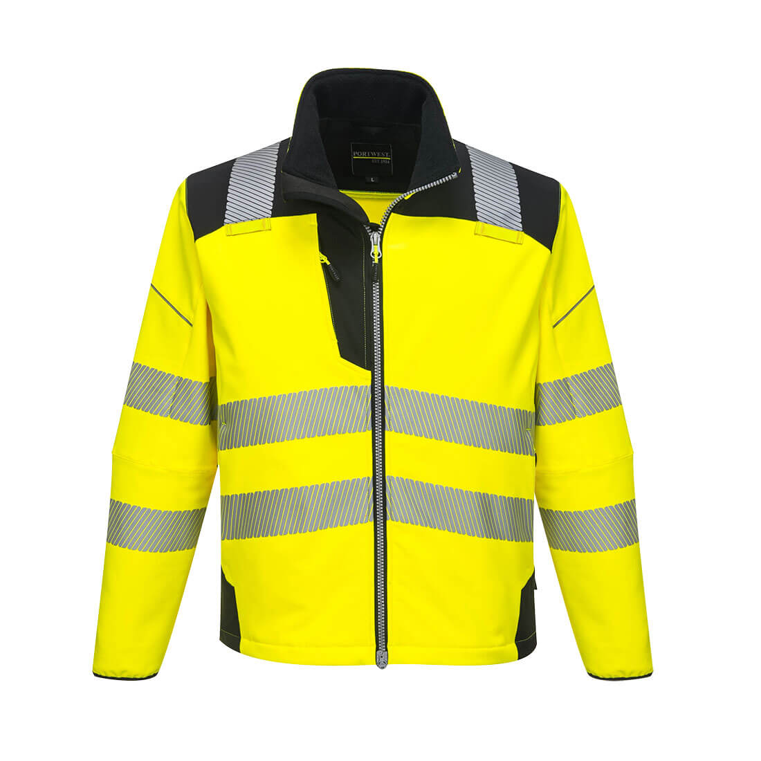 Jacheta Hanorac Vision HiVis T402YBR6XL, culoarea Galben/Negru, marimea 6XL