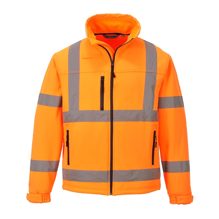Jacheta de protectie HiVis Classic Softshell (3L) Portwest-S424 XXL Portocaliu