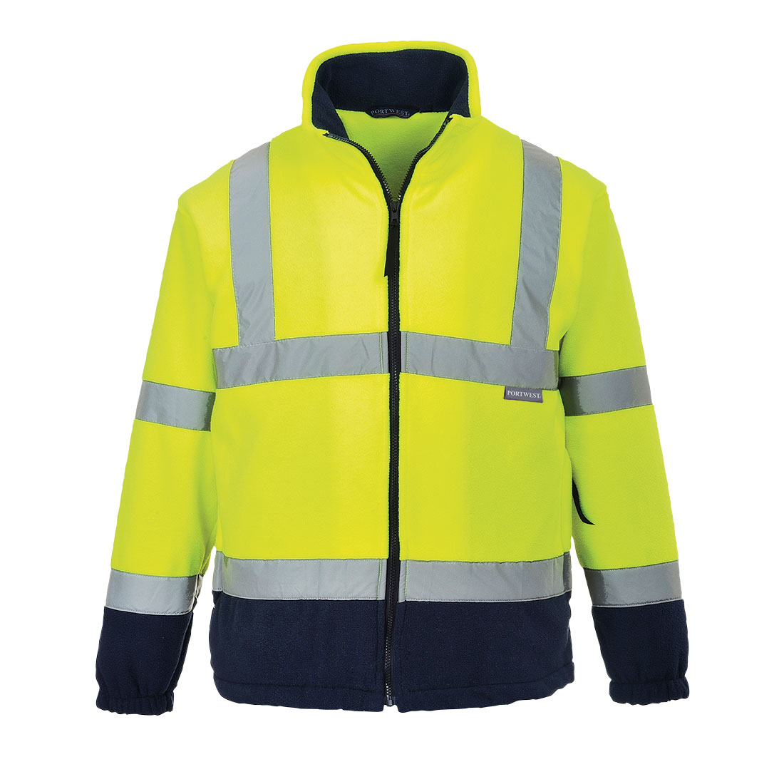 Hanorac Hi-Vis Doua Tonuri F301YNRS, culoarea Galben/Negru, marimea S