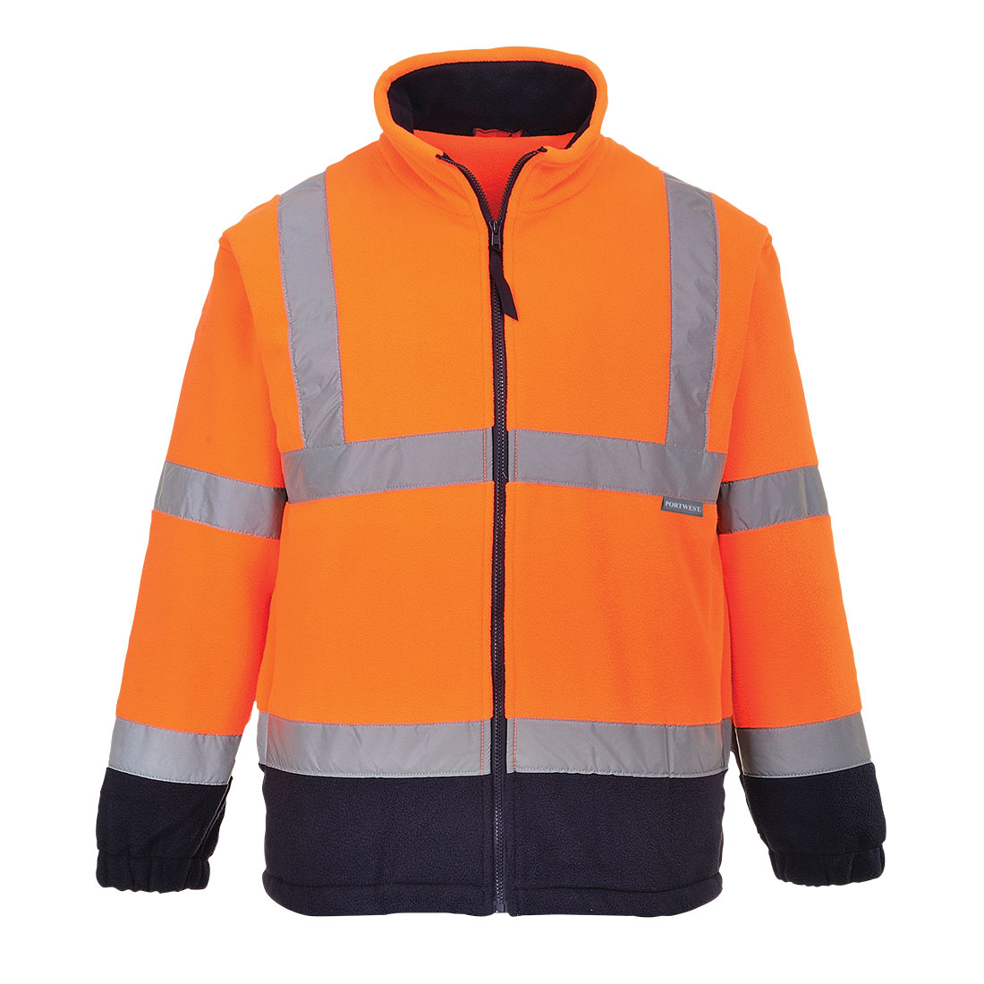 Hanorac Hi-Vis Doua Tonuri F301ONRXS, culoarea Portocaliu/Negru, marimea XS