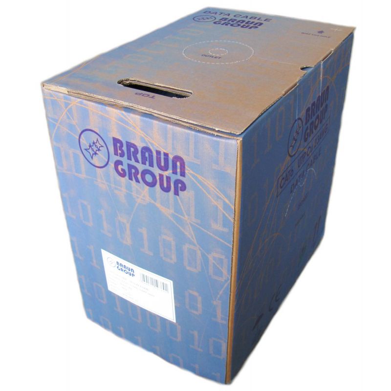 Cablu UTP cat6 Braun Group, LSZH AWG23 Fluke Pass