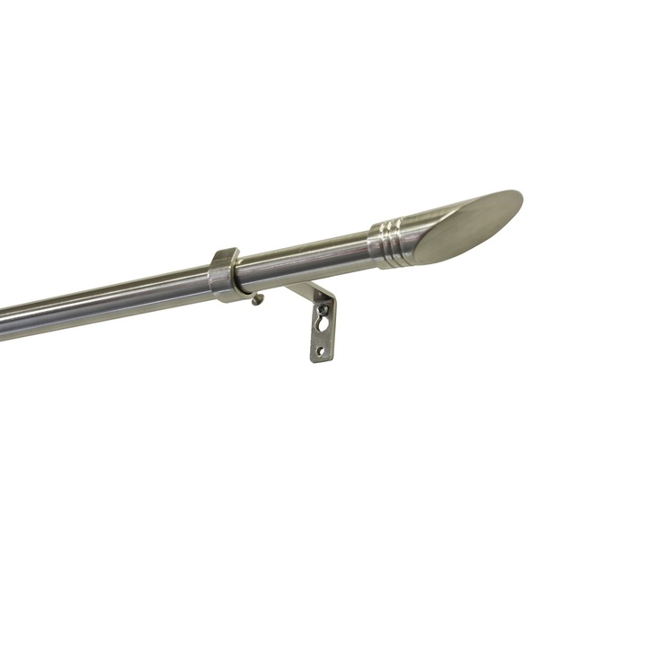 Cornisa Sunpro Ellipse, otel optic, O 19/16 mm, extensibila 120-210 cm