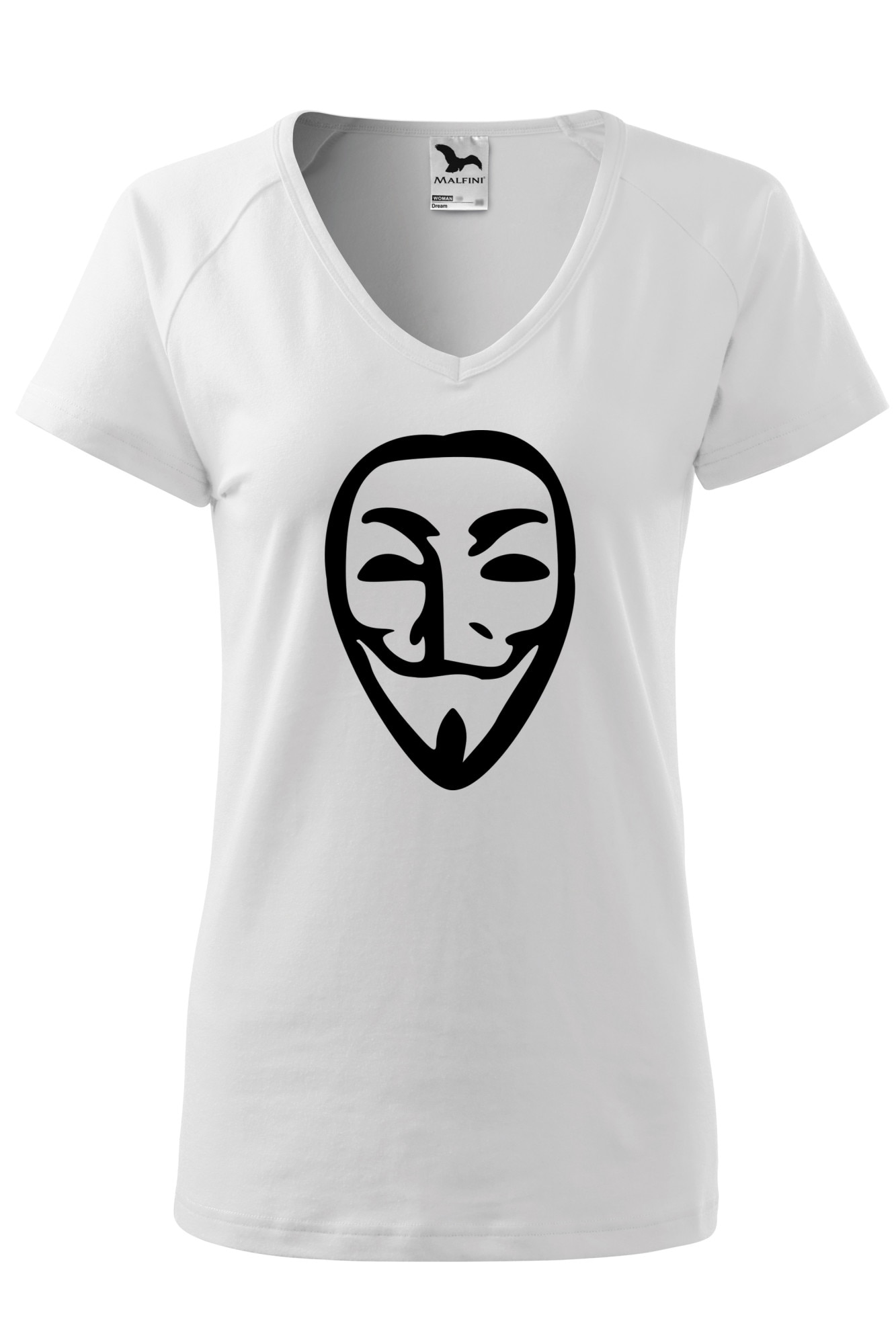 Tricou dama, Malfini, Anonymous, Alb, XS