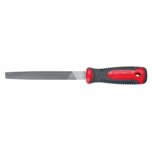 Pila metal cu maner bimaterial, plata, Proline, 150mm