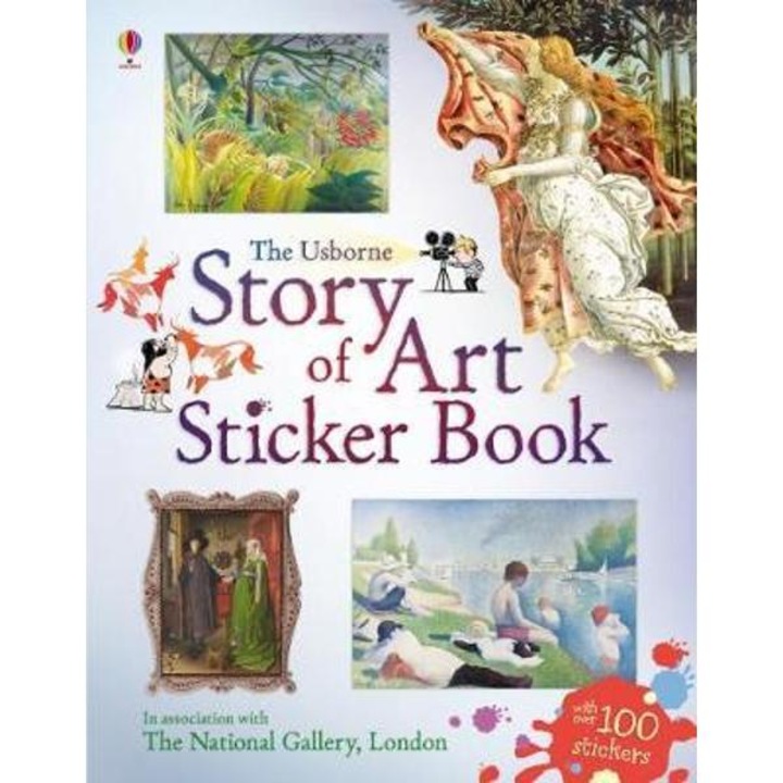Story of Art Sticker Book - Sarah Courtauld
