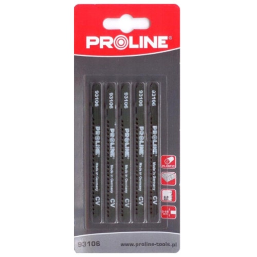 Set 5 panze pendulare pentru lemn brut, tip-T, Profi Tools, 3.0x75/100mm