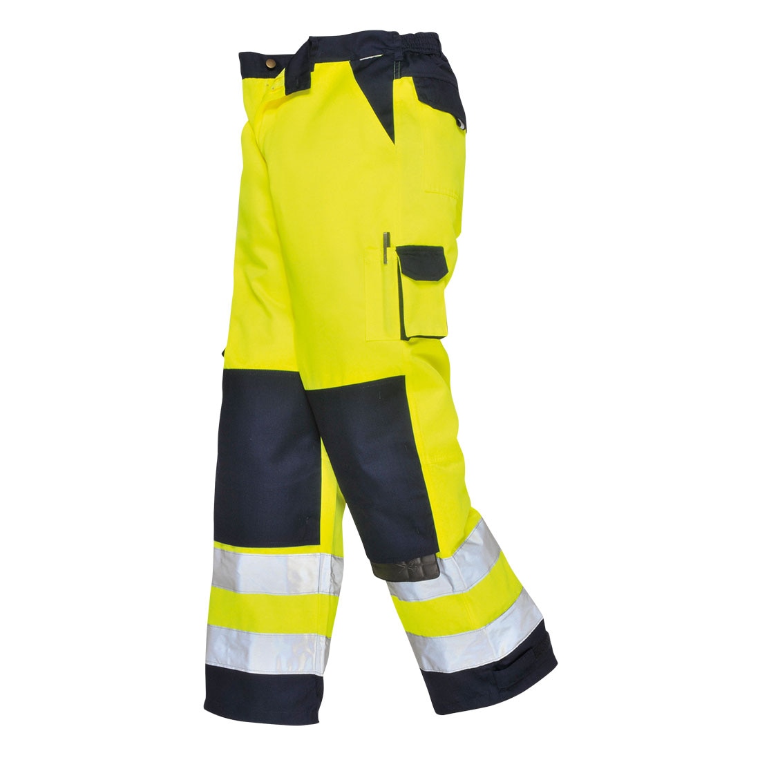Pantaloni Lyon Hi-Vis, TX51YNR4XL, culoarea Galben/Negru, marimea 4XL