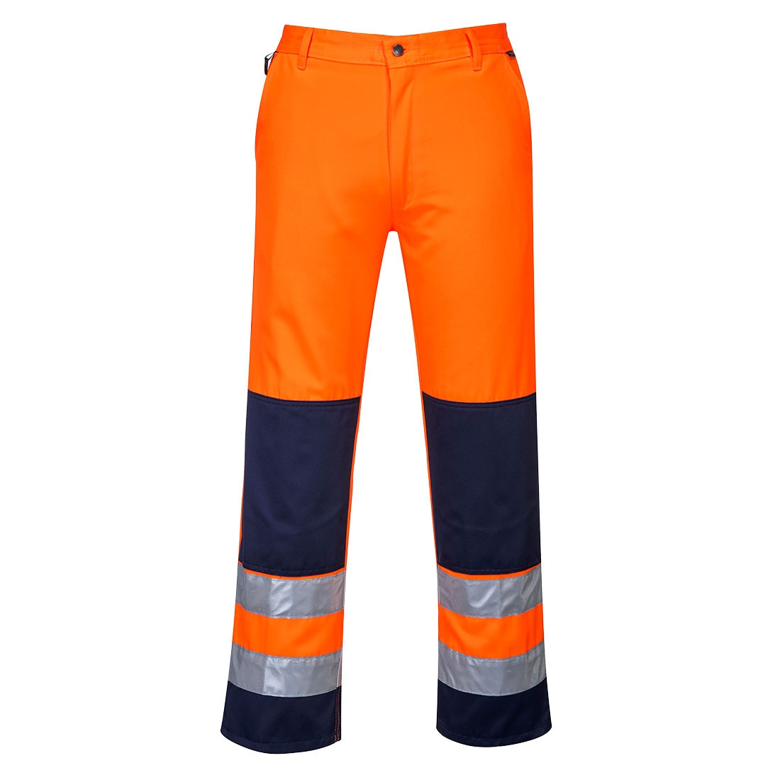 Pantaloni HiVis Seville, TX71ONRS, culoarea Portocaliu/Negru, marimea S