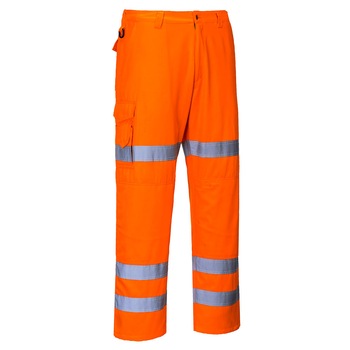 Pantaloni Combat HiVis 3 Benzi, RT49ORRXXL, culoarea Portocaliu, marimea XXL Pantaloni Combat HiVis 3 Benzi, RT49ORRXXL, culoarea Portocaliu, marimea XXL
