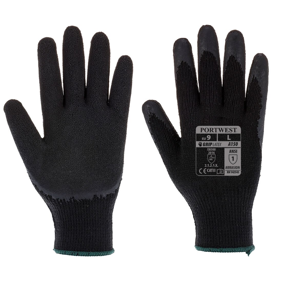 Manusi Classic Grip, Negru, L