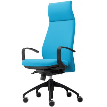 Scaun ergonomic de birou TRAFFIC CHAIRS LONG, sezut si spatar tapitat textil, TURCOAZ, spatar reglabil pe inaltime, tetiera incorporata in spatar, mecanism multiblock, role gumate mari Scaun ergonomic de birou TRAFFIC CHAIRS LONG, sezut si spatar tapitat textil, TURCOAZ, spatar reglabil pe inaltime, tetiera incorporata in spatar, mecanism multiblock, role gumate mari