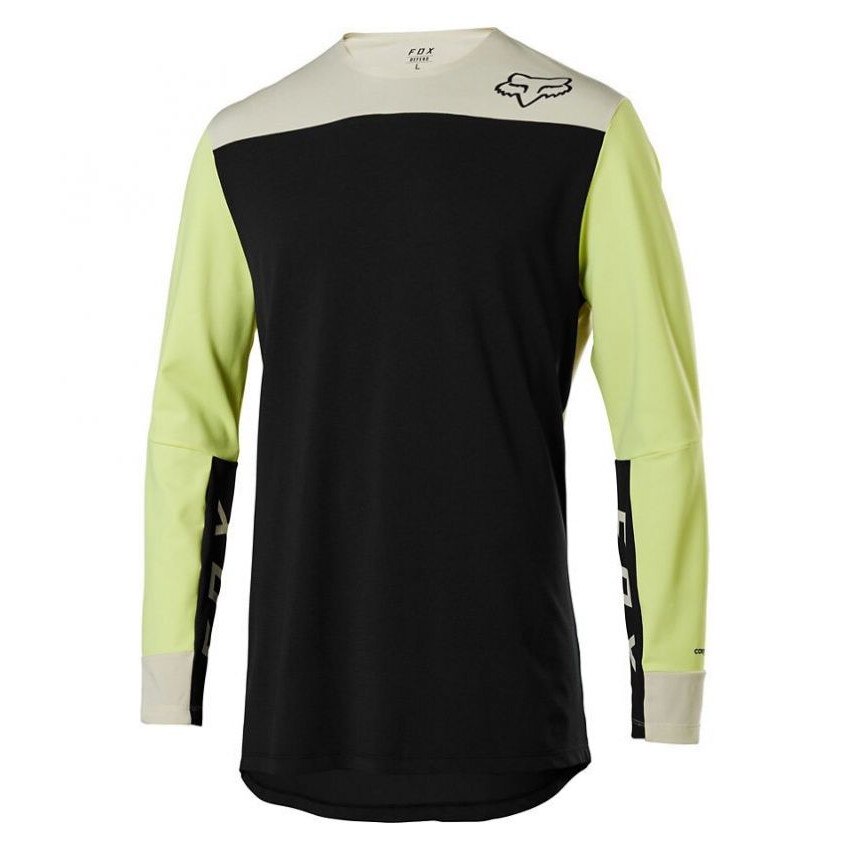 Tricou FOX, Defend Delta™ ls jersey [blk], Multicolor, XL