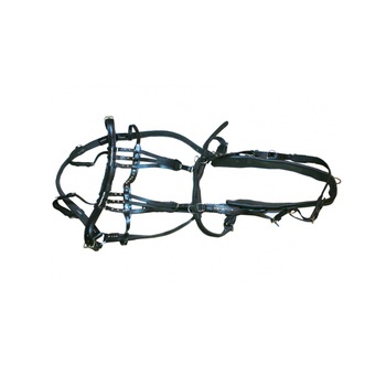 Ham simplu pentru animale, din piele, Micul Fermier, culoare negru Ham simplu pentru animale, din piele, Micul Fermier, culoare negru