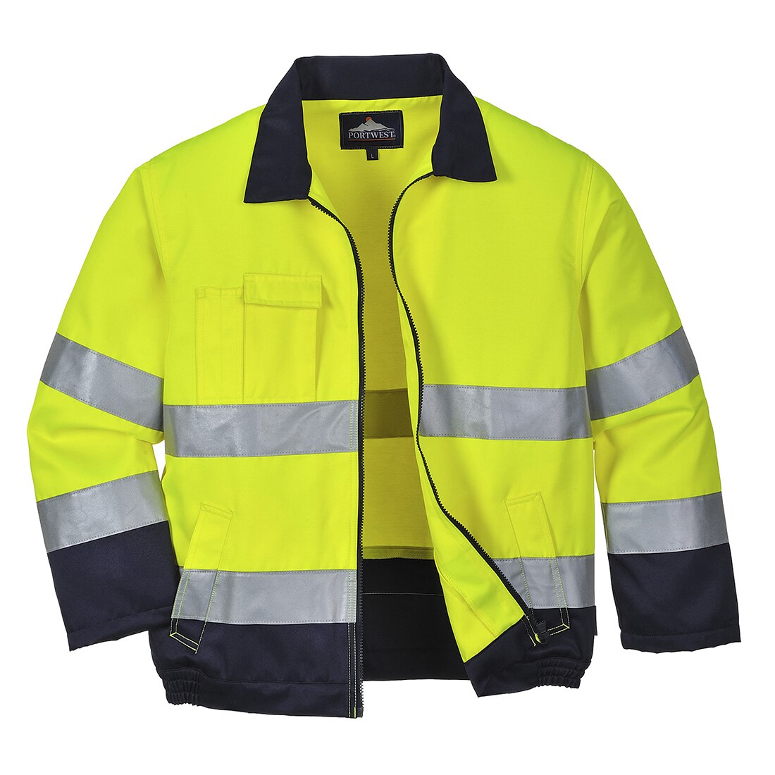 Jacheta Madrid HiVis TX70YNRL, culoarea Galben/Negru, marimea L