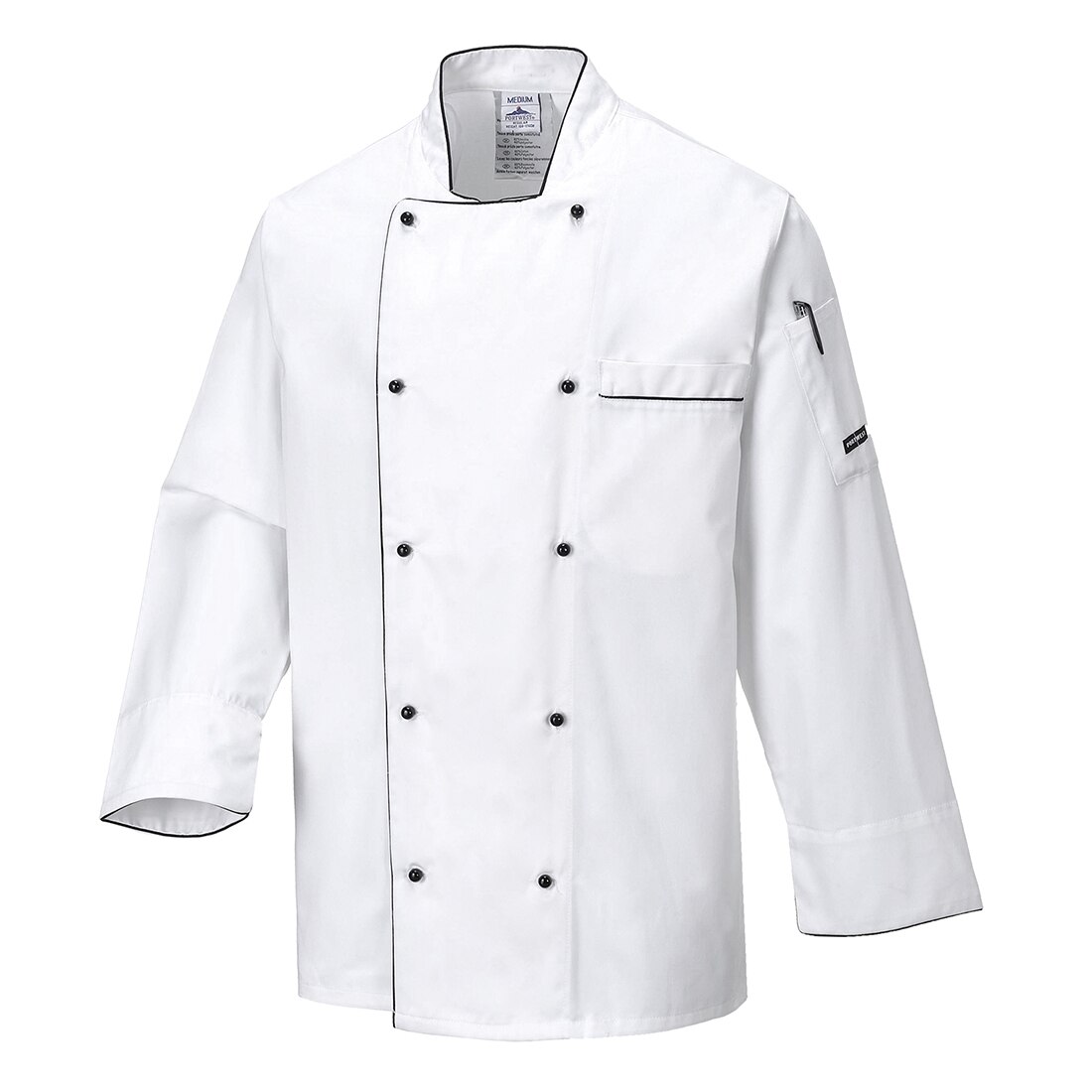 Jacheta Executive Chefs C776WHRXXL, culoarea Alb, marimea XXL