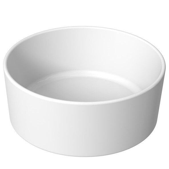 Lavoar din portelan cu montare pe blat Roca 40 cm rotund